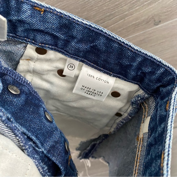 GRLFRND Cindy Button Fly High Rise Shorts - Picture 7 of 8